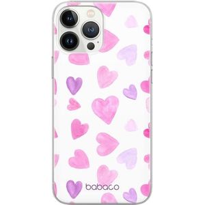 ERT GROUP Beschermhoes voor Apple iPhone 5/5S/SE, origineel en officiële Babaco, motief Hearts 005, perfect afgestemd op de vorm van de mobiele telefoon, gedeeltelijk bedrukt