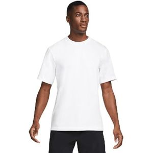 Nike Men's Short Sleeve Top M Nk Df Primary Stmt Ss, White/White, DV9831-100, L
