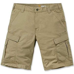 Carhartt 103543.253.S532 Force Broxton cargoshorts voor heren, donkerkaki, maat W32