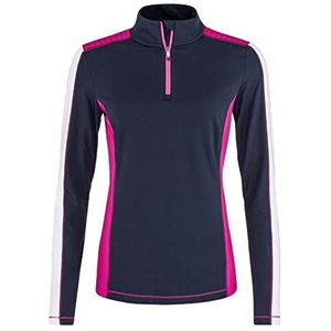 HEAD Aster Midlayer Sweatshirt voor dames, donkerblauw/roze