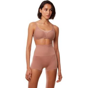 Triumph Triumph Gesneden zachte bandeau-shorts, damesondergoed, geroosterde amandel