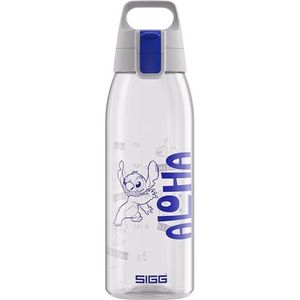 SIGG - Tritan drinkfles - Total Color ONE Disney Lilo & Stitch - Geschikt voor koolzuurhoudende dranken - Vaatwasmachinebestendig - Lekvrij - Lichtgewicht - BPA-vrij - Transparant - 1 liter