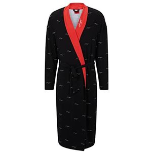 HUGO Dressing_Gown Kimono voor heren, Zwart 1