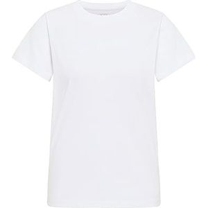 Lee Small Logo Tee T-shirt voor dames, Helder wit