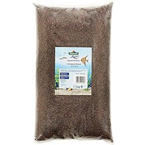 Dehner Aqua grind voor aquaria, 2-4 mm, 5 kg, mahoniebruin