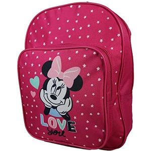 kleuterschool rugzak 31 cm met zak Disney Minnie roze Bagtrotter, Roze