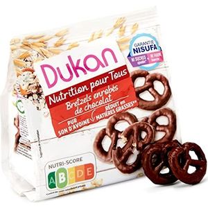 Dukan Met chocolade omhulde haverzemelen pretzels 100 g