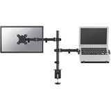 NewStar Flat Screen & Notebook Desk Mount Klem/Grommet 10-32inch Zwart FPMA-D550NOTEBOOK