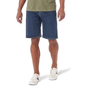 Wrangler Authentics Comfort Flex Shorts voor heren, Dark Stonewash