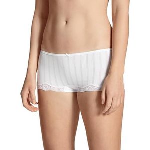 CALIDA Studie altijd Panty LowCut Shorty, wit, 50 dames, Wit.