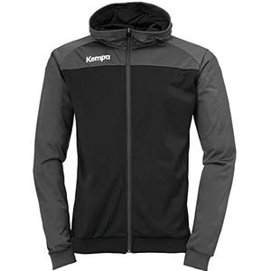 Kempa Prime Multi Jacket met capuchon voor heren, marineblauw/koningsblauw