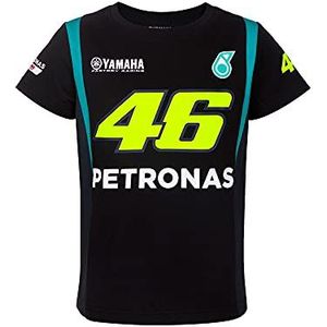 Vr46 Petronas 46 Yamaha T-shirt, zwart, 4/5