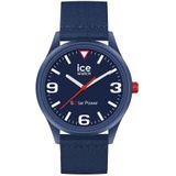 Ice-Watch Heren polshorloge, analoog, kwarts, met armband van Tide Ocean, 020059, Blauw, Riem, Blauw