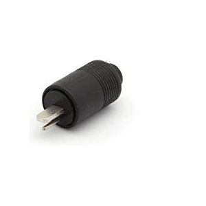 Audio Connectors 609401 2-polige luidspreker DIN-connector zwart