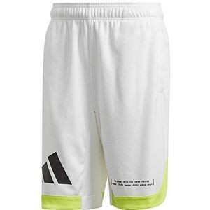 adidas m pack shorts heren, wit (Blanco/Seliso)