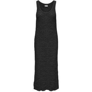 ONLY Onlbeach Sl Dress Nca Knt Gebreide damesjurk, Zwart-3