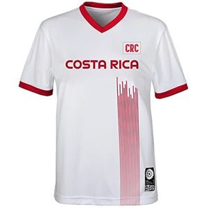 FIFA T-shirt unisexe officiel de la Coupe du monde de football 2023 pour femme, Costa Rica (1 pièce)