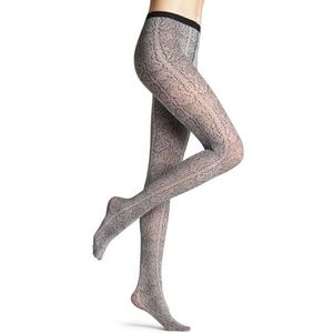 FALKE Brumation Collants pour femme 50 DEN W TI semi-opaques à motifs 1 pièce, gris (Shark 3258), M-L, Gris (Shark 3258), M-L