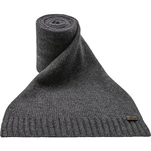 Chillouts Maurice recycled sjaal voor de winter (Eén maat - grijs), Eén maat, grijs.