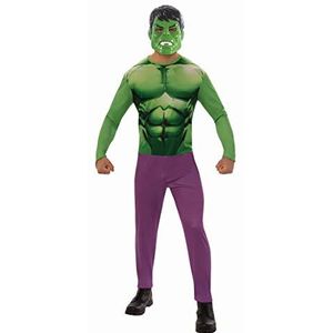 Rubie's - Kostuum voor volwassenen Hulk, Marvel Avengers - één maat, I-820956STD