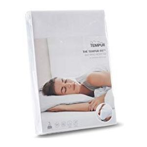 TEMPUR -FIT Matrasbeschermer 80 x 200 cm, waterdicht en ademend, matrasbeschermer tegen mijten voor meer hygiëne in bed, Oeko-Tex 100 certificaat