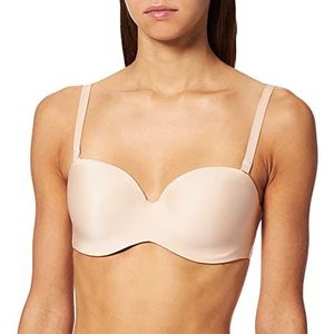 Chantelle 2925 Absolute Invisible Strapless Beha voor dames, 1 stuk, Beige goud