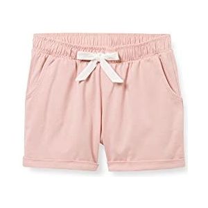 Sanetta Shorts voor meisjes roze, rookroze, 140, smoke rose
