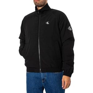 Calvin Klein Jeans Harrington Gewatteerde herenjassen, Ck Black