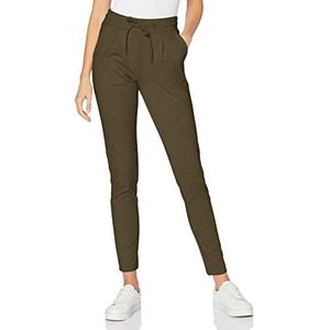 ICHI Slim Fit Pantalon Groen