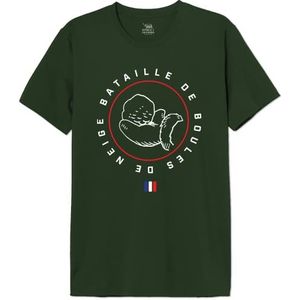 Republic Of California Merepczts071 T-shirt voor heren (1 stuk), Groen