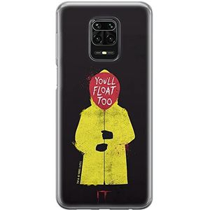 ERT GROUP Coque de téléphone Portable pour Xiaomi REDMI Note 9 Pro/ 9S Original et sous Licence Officielle Horror Motif It 003 Parfaitement adapté à la Forme du téléphone Portable, Coque en TPU