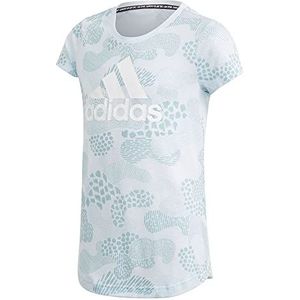 adidas MG Gra Tee T-shirt voor meisjes, wit (matcie/grics/wit)