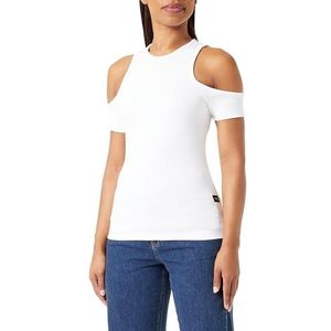 Replay T-shirt pour femme, 001 blanc., XS