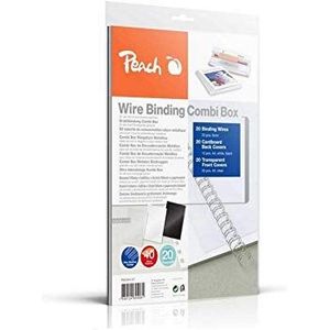 Peach Wire Binding Combi Box - PW064-07- 45 Sheets