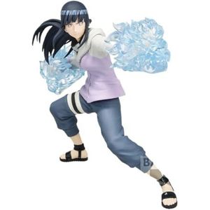 Banpresto BP19551 actiefiguur HyūGa Hinata Naruto Shippuden Vibration Stars, meerkleurig, 16 cm