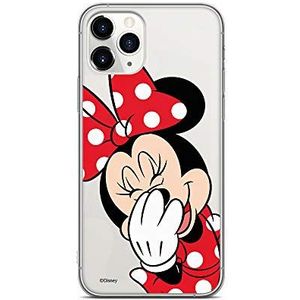 ERT GROUP Telefoonhoes voor iPhone 11 Pro Max Origineel en officieel gelicentieerd Disney-motief Minnie 006, perfect aangepast aan de vorm van de mobiele telefoon, gedeeltelijk bedrukt