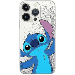 ERT GROUP Officieel gelicentieerd Disney Stitch 018 telefoonhoesje voor Apple iPhone 13 Pro Max met glitteroverloop-effect