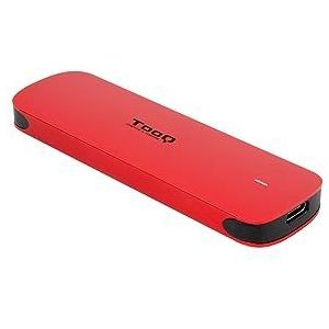 TOOQ TQE-2201R externe SSD-behuizing M.2 NVMe aluminium rood