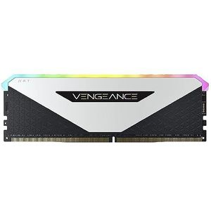 Corsair Vengeance RGB RT 16 GB (2 x 8 GB) DDR4 3200 MHz C16 desktopgeheugen (dynamische RGB-verlichting, geoptimaliseerd voor AMD 300/400/500 serie, compatibel met Intel 300/400/500 serie), wit