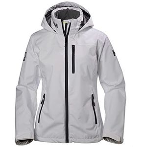 Helly Hansen Crew Hooded Midlayer Fleece Lined Waterproof Regenjas Dames