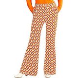 Widmann - Broek jaren 70 Rhombus, dames, 11011215, oranje, S/M