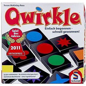 Schmidt Spiele 49311 Qwirkle, spel van het jaar 2011, familiespel, artikel FFP