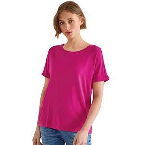Street One A319578 T-shirt voor dames met korte mouwen, Naakt Roze