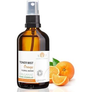 B.O.T Cosmetic & Wellness - 100% Pure Orange Hydrolat Unisex Lotion | 500ml Organic Floral Water for Sensitive Skin, Face, Hair | Tonic, After-Shave, Make-Up Remover, Ambient Perfume