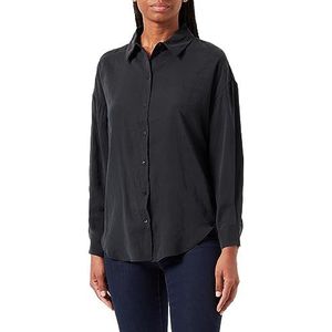 ONLY Onliris L/S Modal Shirt Noos Wvn T-shirt voor dames, zwart.