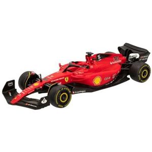 ColorBaby Rastar Ferrari F1-75 op afstand bestuurbare auto, officiële licentie, formule 1, schaal 1:18, radiografisch bestuurbare auto's, radiografisch bestuurbaar voertuig, afstandsbediening, 2,4