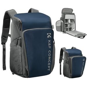 K&F Concept Camerarugzak, fotorugzak voor fotografen, camerarugzak met laptopvak van 16 inch, DJI Mavic Drone (Alpha 25 l rugzak)