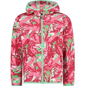 CMP Fleecejack Knit Tech Mix Fleece jas, Man, Fire Antraciet, 56 Meisjes, aardbei mint