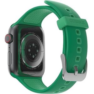 OtterBox All Day armband voor Apple Watch Series 9/8/7/6/SE 2e gen/SE 1e gen/5/4/3-42 mm/44 mm/45 mm, reservearmband van duurzame zachte siliconen voor Apple Watch, lichtgroen