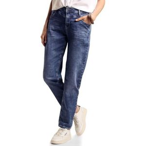 Street One A377768 Dames Jeans Casual Fit, Bright Midblue Wash